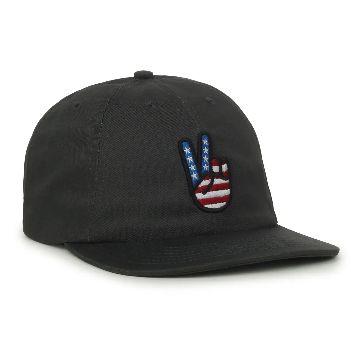 Made in USA Solid Back Dad Cap (AM-111)
